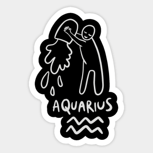 Aquarius Sticker